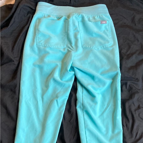 Figs Neon Blue Pants - Picture 5 of 6